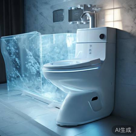 智能马桶泡沫盾实用，未来家居更