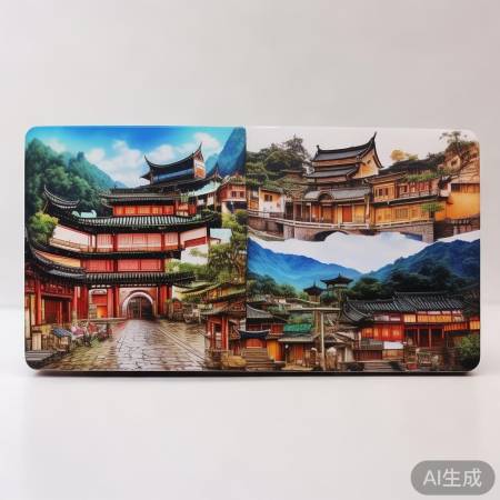 凤凰古城风情冰箱贴，重温千年古城韵味