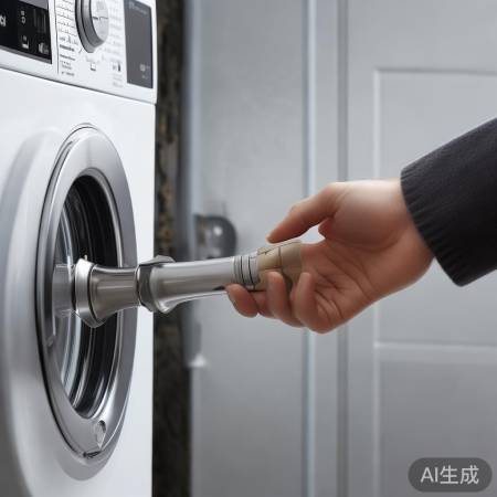耐心转动，解锁洗衣机