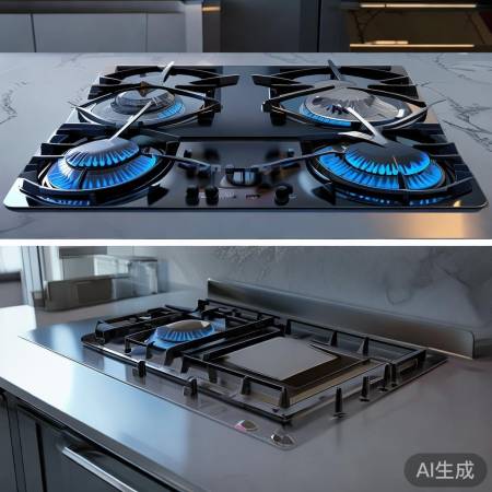 燃气灶CAD图纸设计指南