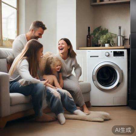 云米洗衣机专业维修服务阐明—洗衣机背靠水龙头，轻松解决排水难题