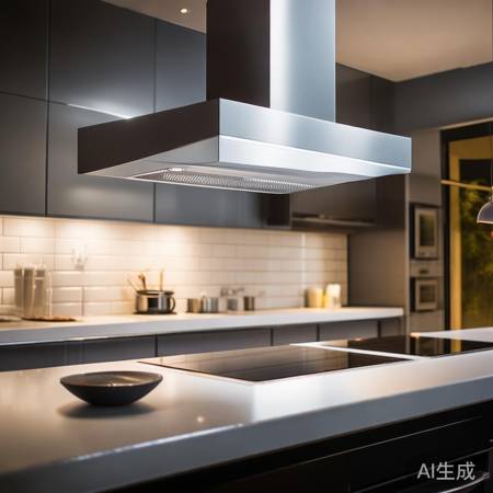 老板油烟机维修支持教大家♛美的油烟机顶吸超薄设计，轻松告别油烟烦恼