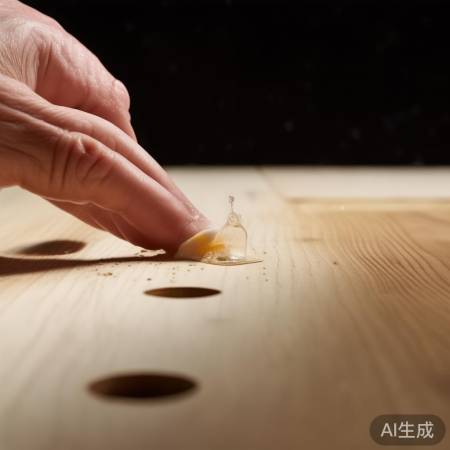 清洁孔洞防胶水脱落