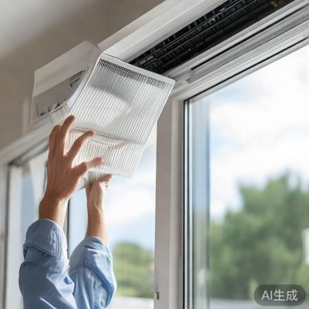 空调清洗成功，无滴水