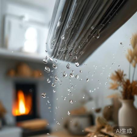 秋天空调水珠成因