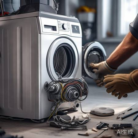 洗衣机双缸电机拆卸不难，动手能