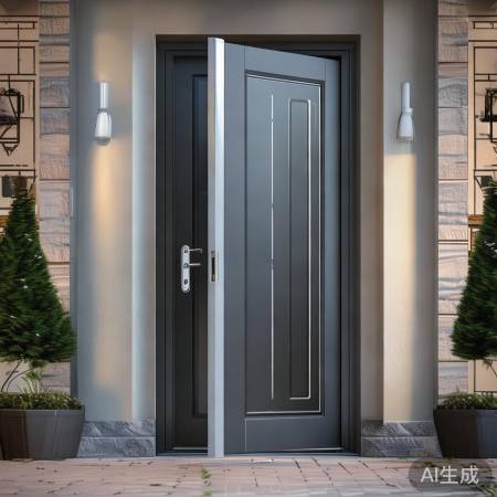 龙裕防盗门急修服务分析:防盗门玻璃门价格：性价比高的家居安全之选