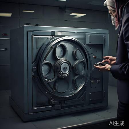 机械盘保险柜，守护宝藏勇士