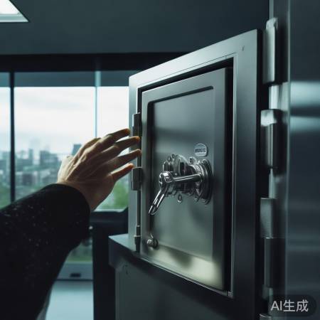 打开保险柜