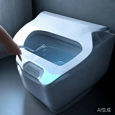 智能马桶喷水柱，清洁舒适升级