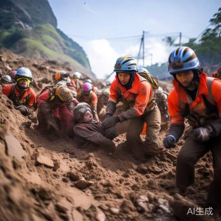 尼泊尔泥石流,中国公民获救