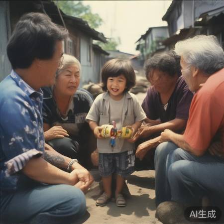 童星离世，小区议论