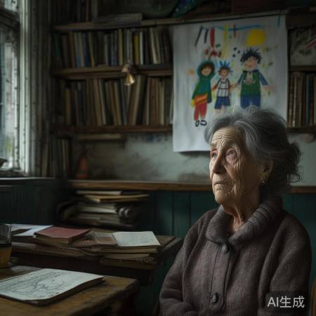 母爱深沉,团聚无望