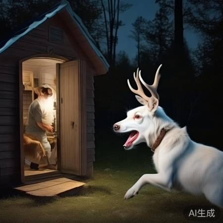 白鹿偷狗惹事,常华森心爱犬遭殃