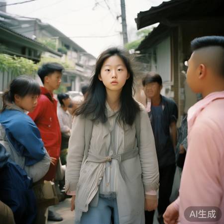 小区韩国女孩素颜风波