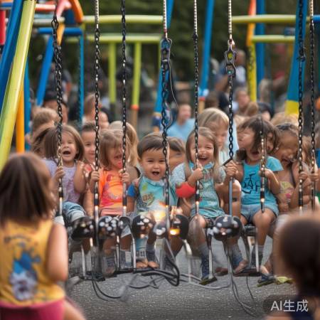 维修工遇怪事:小孩用充电线荡秋