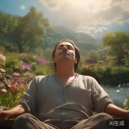 调整心态,深呼吸放松