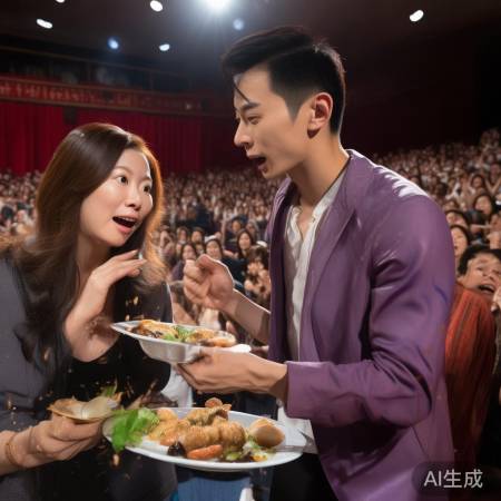 徐良演唱会惊现尴尬一幕：竟对着嫂子饭撒？真相令人震惊！