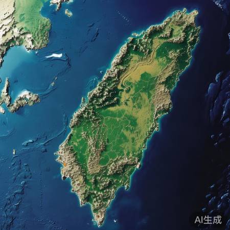 高分卫星观台湾