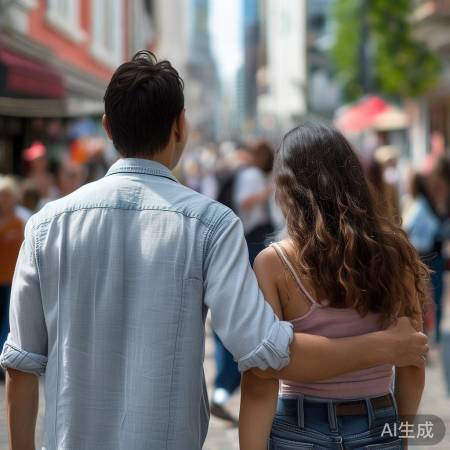 2022年疑似同居逛街照