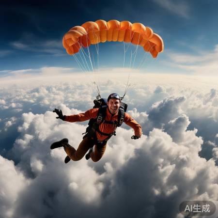 高空跳伞风险大