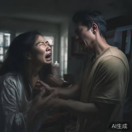 幼童坠亡悲剧,母亲扇父三巴掌,